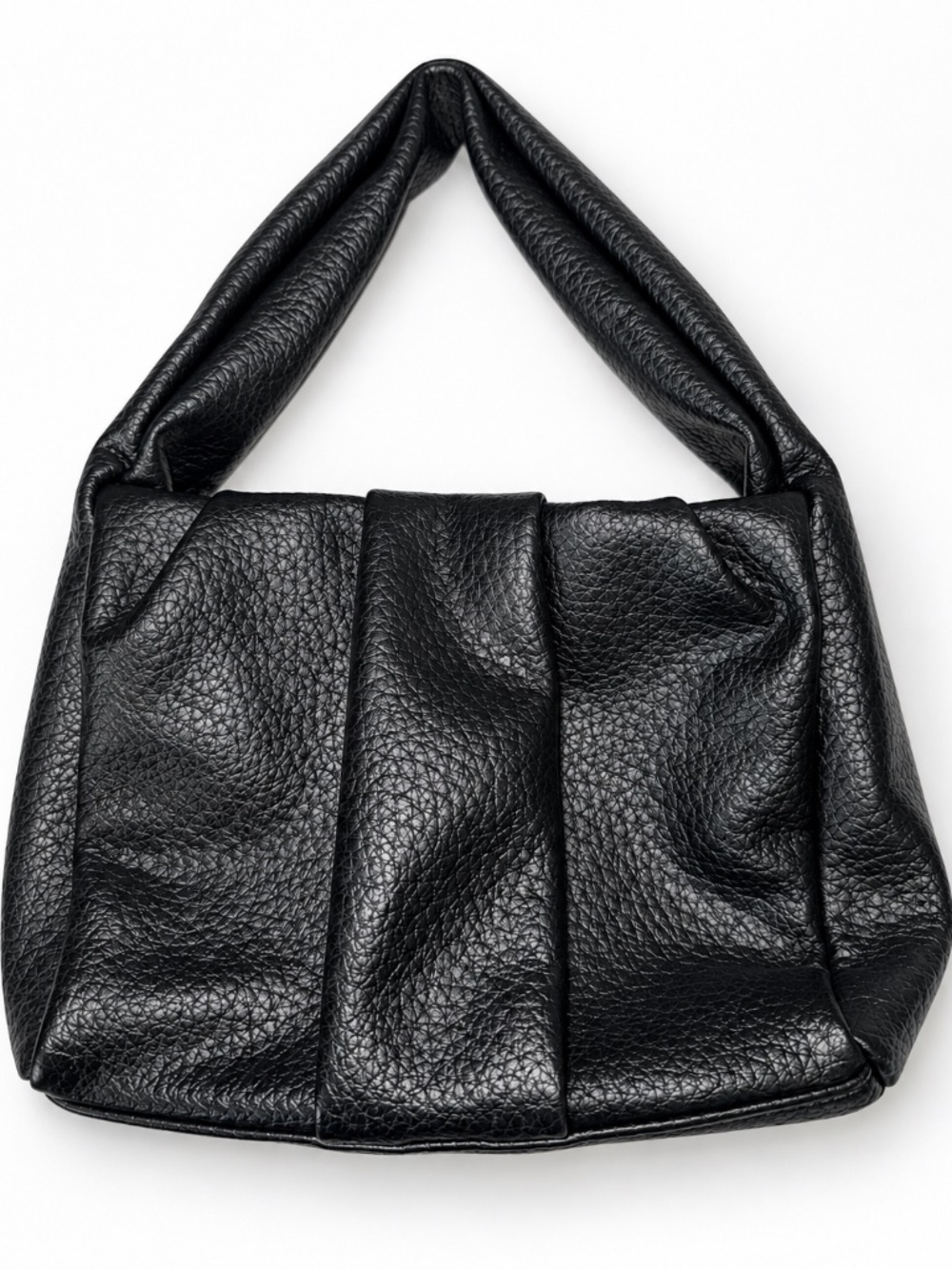 Antik Kraft Black Bow Shoulder Bag Y2K Faux Leather Purse
